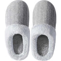 Women's Slippers Knitted A-grey