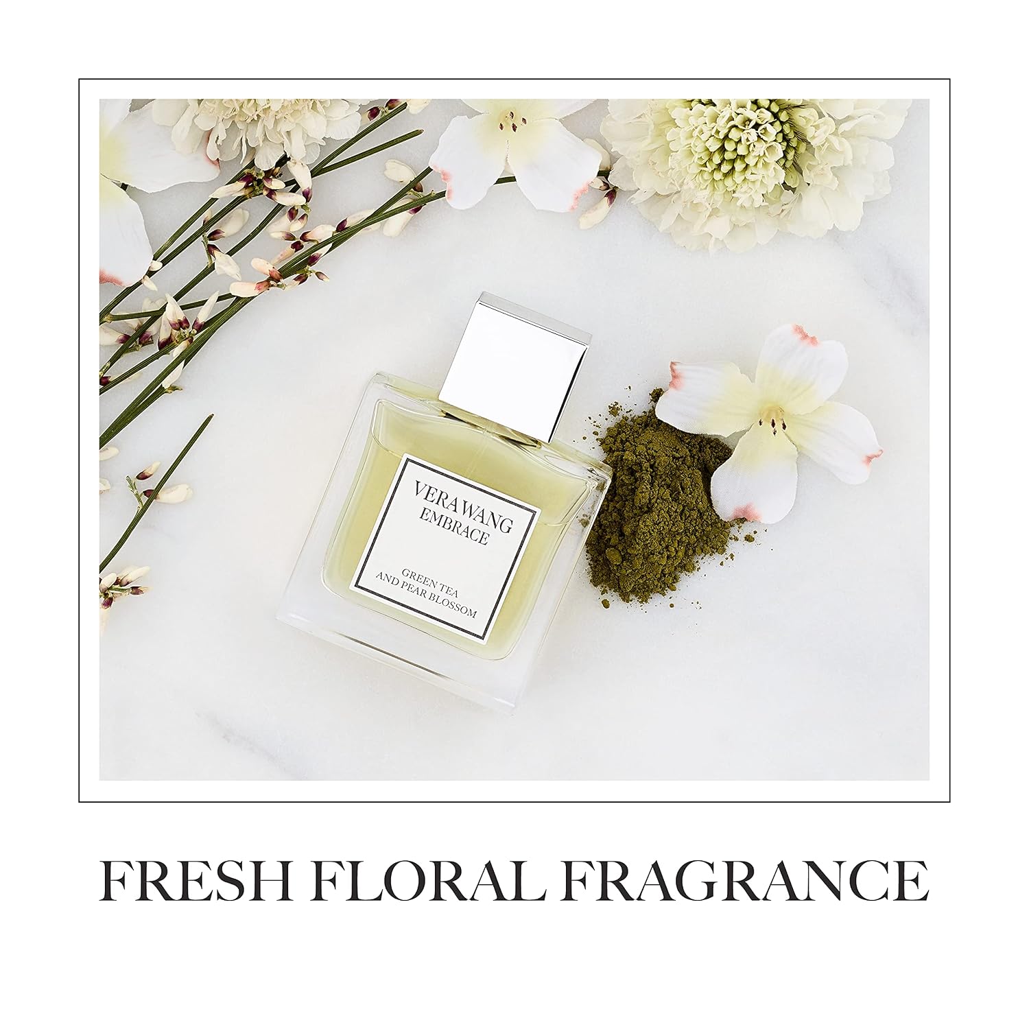 Vera Wang Embrace Eau de Toilette Spray for Women, Green Tea & Pear Blossom, 1 Fl Oz