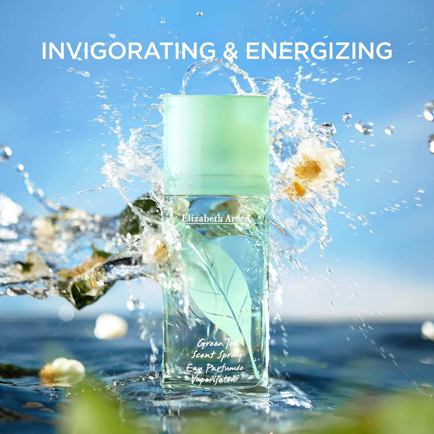 Elizabeth Arden Green Tea Scent Spray Eau de Toilette, Women's Perfume with Notes of Bergamot, Tea and Oakmoss, Fresh & Floral