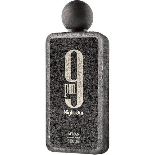 Afnan 9 PM Night Out Unisex Extrait de Parfum, 3.4 Fl. Oz