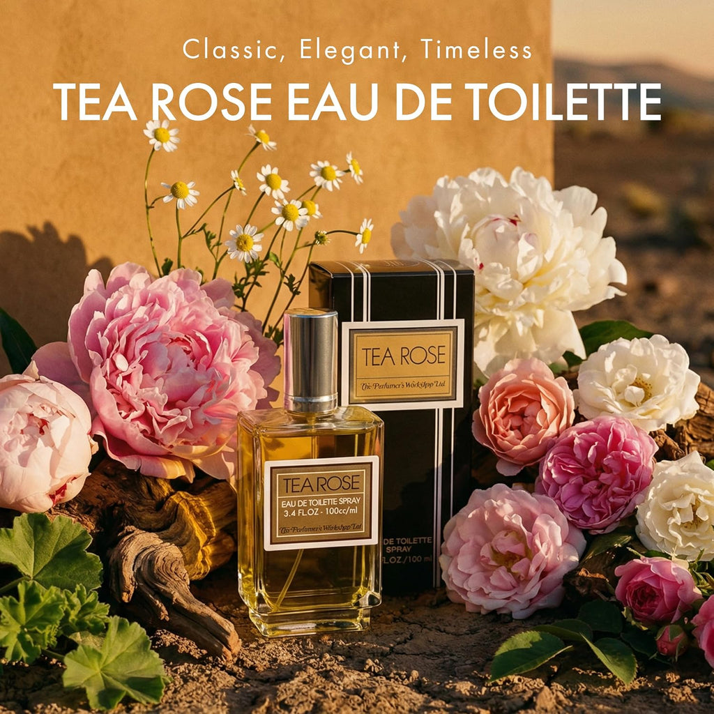 Perfumer's Workshop Tea Rose For Women - 3.4 Oz Eau De Toilette Spray
