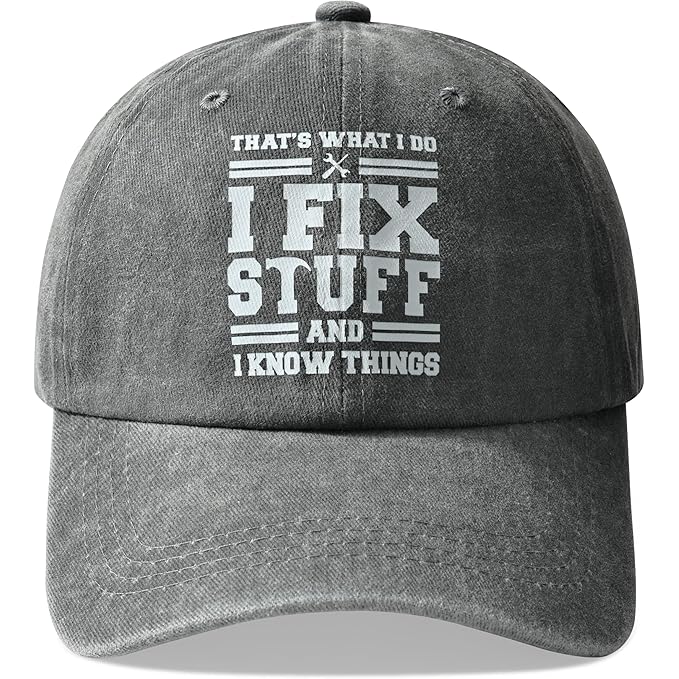 Father’s Day Gift Ideas – Funny I Fix Stuff Dad Hat