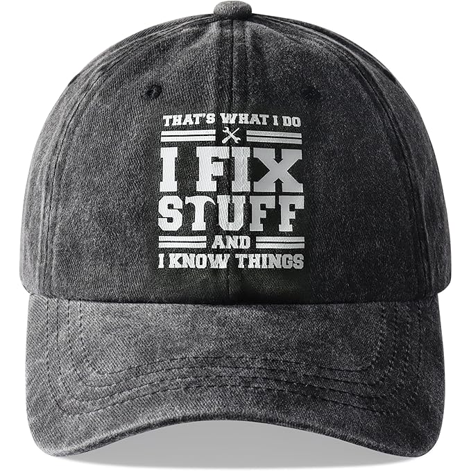 Father’s Day Gift Ideas – Funny I Fix Stuff Dad Hat