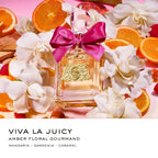 Juicy Couture Viva La Juicy Eau De Parfum, Women's Perfume with Notes of Mandarin, Gardenia & Caramel, Floral & Sweet Perfume for Women, EDP Spray