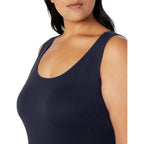 Women's Slim-Fit Scoop Neck Tank Top Navy