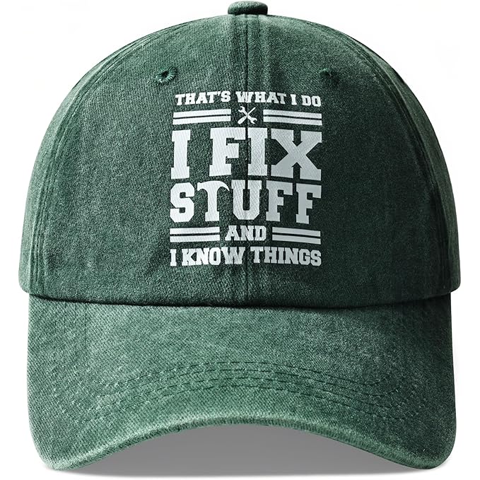 Father’s Day Gift Ideas – Funny I Fix Stuff Dad Hat