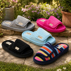 Women's Slippers Adjustable Multi Stripes