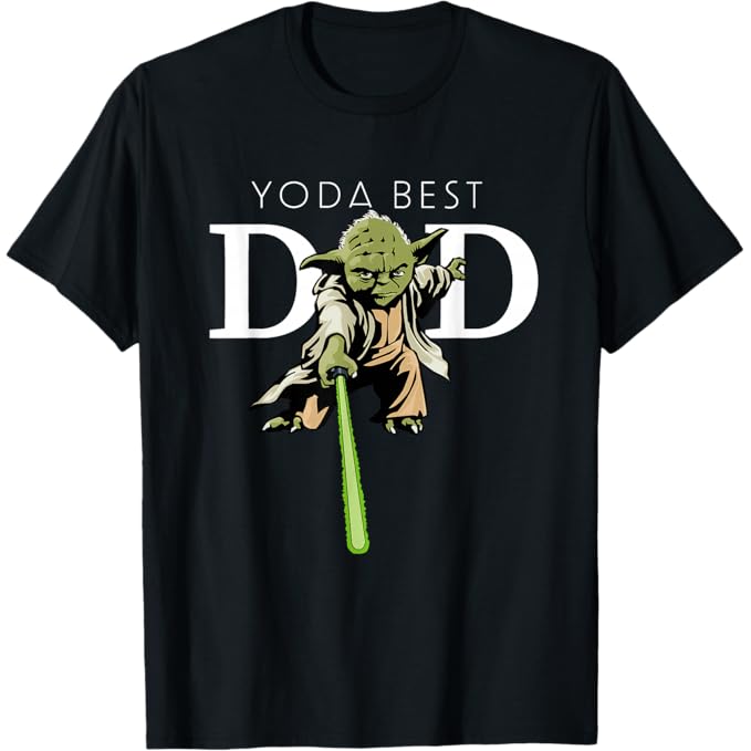 Father’s Day Gift Ideas – Star Wars Yoda Best Dad T-Shirt